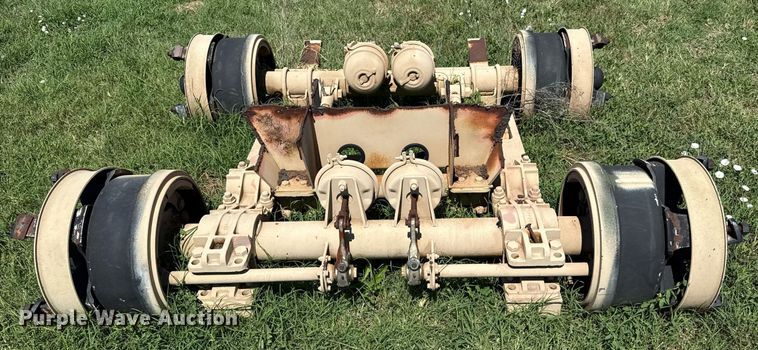 image for item DZ8650 (6) axle assembalies