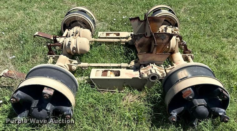 image for item DZ8650 (6) axle assembalies