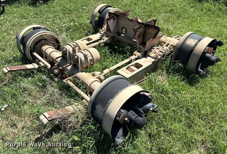 image for item DZ8650 (6) axle assembalies