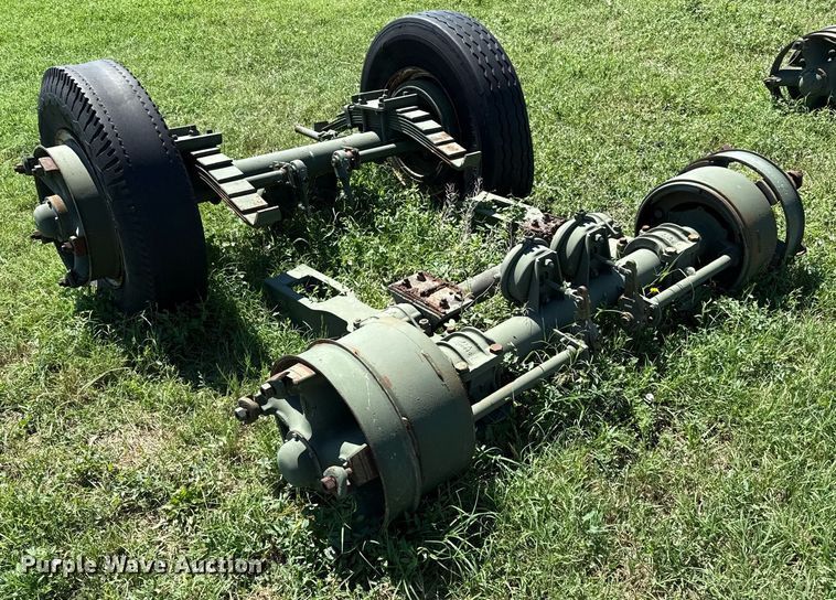 image for item DZ8650 (6) axle assembalies