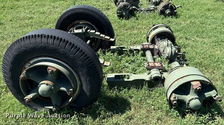 image for item DZ8650 (6) axle assembalies