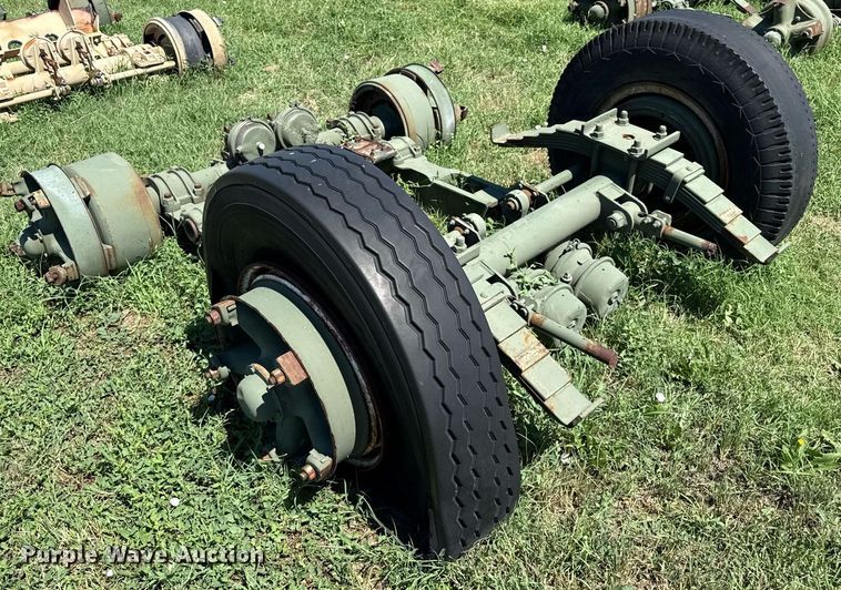 image for item DZ8650 (6) axle assembalies