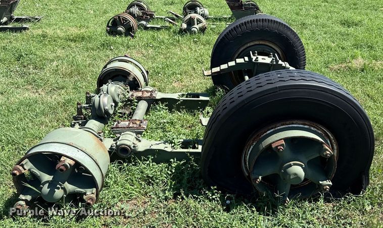 image for item DZ8650 (6) axle assembalies