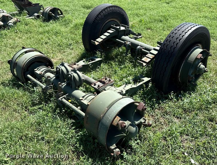 image for item DZ8650 (6) axle assembalies