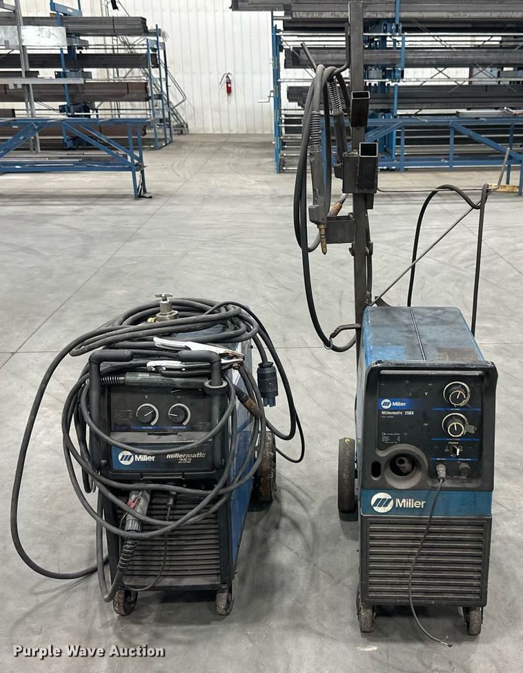 image for item EB2708 (2) Miller Millermatic welders