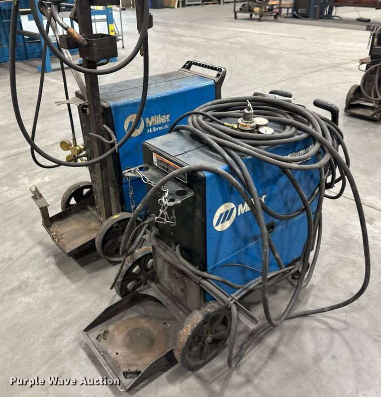 image for item EB2708 (2) Miller Millermatic welders