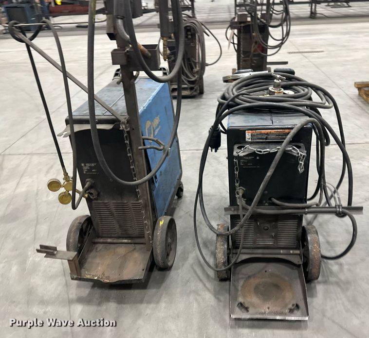 image for item EB2708 (2) Miller Millermatic welders