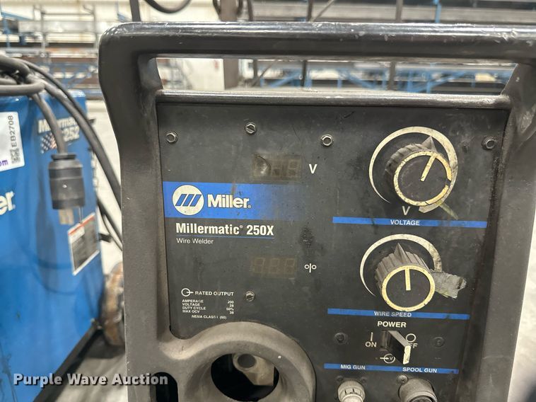 image for item EB2708 (2) Miller Millermatic welders