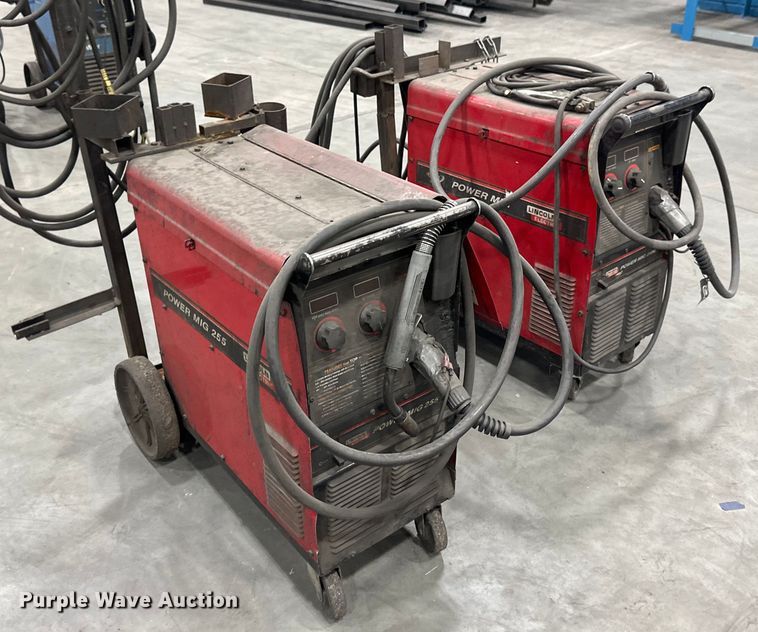 image for item EB2709 (2) Lincoln Power MIG 255 welders