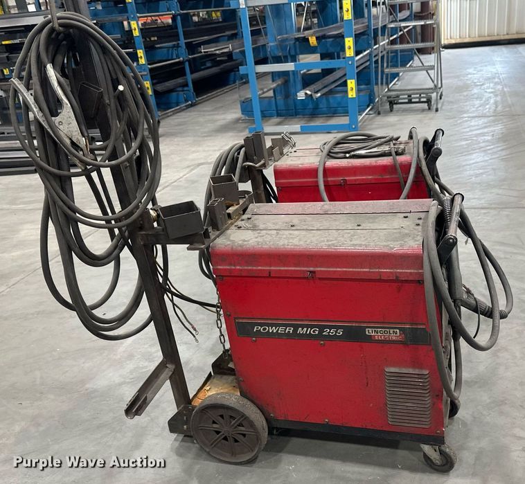 image for item EB2709 (2) Lincoln Power MIG 255 welders