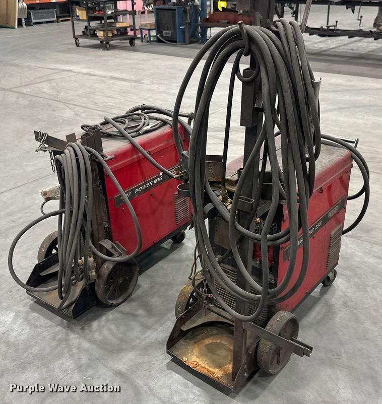 image for item EB2709 (2) Lincoln Power MIG 255 welders