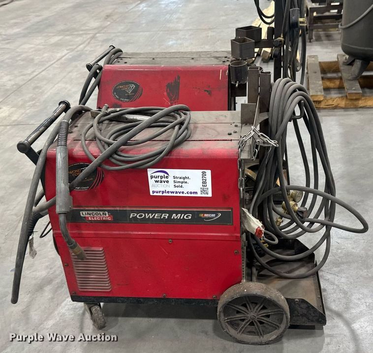 image for item EB2709 (2) Lincoln Power MIG 255 welders