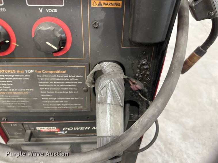 image for item EB2709 (2) Lincoln Power MIG 255 welders