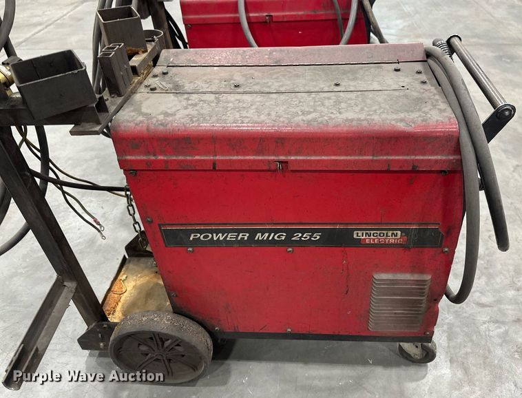 image for item EB2709 (2) Lincoln Power MIG 255 welders