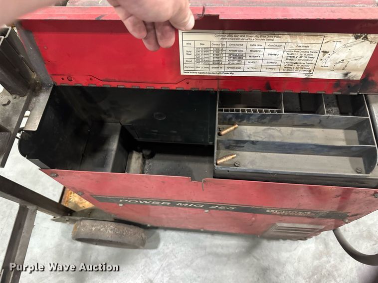 image for item EB2709 (2) Lincoln Power MIG 255 welders