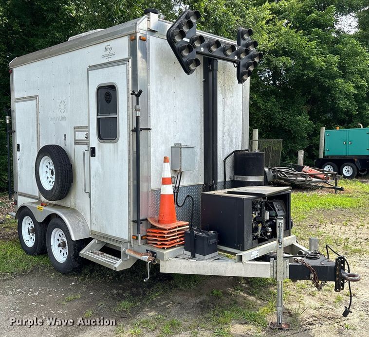 image for item EC3687 2011 Fenex fiber optic splicing trailer