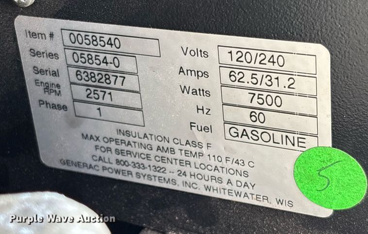 image for item EC3687 2011 Fenex fiber optic splicing trailer