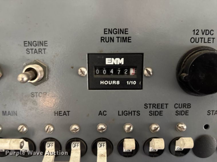 image for item EC3687 2011 Fenex fiber optic splicing trailer