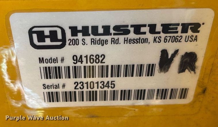 image for item EC3703 2023 Hustler Fastrak SD 941682 ZTR lawn mower
