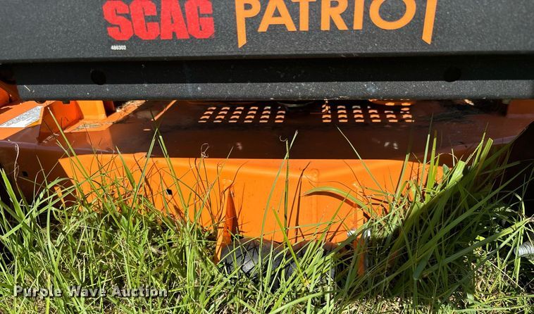 image for item EC3707 Scag Patriot ZTR lawn mower