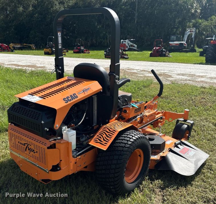 image for item EC3708 Scag Turf Tiger II ZTR lawn mower