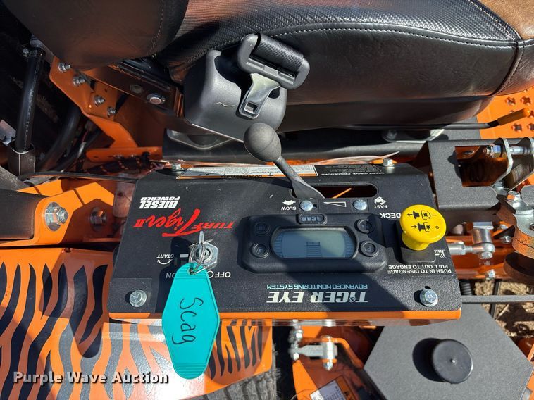 image for item EC3708 Scag Turf Tiger II ZTR lawn mower