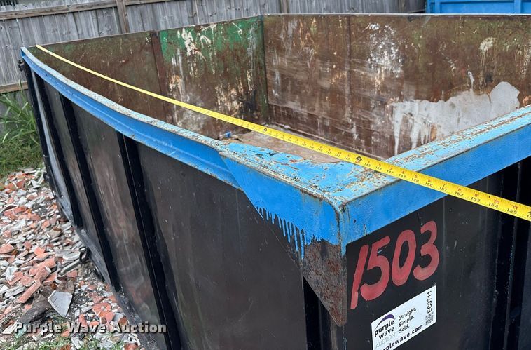 image for item EC3711 Roll-off dumpster