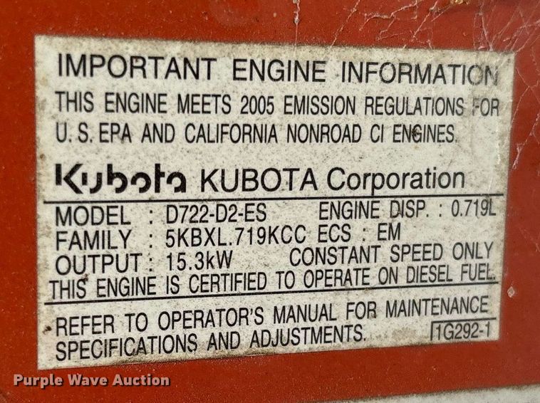 image for item EC3717 Utility trailer