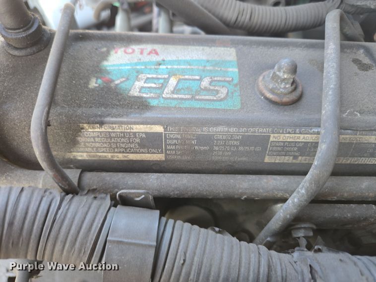 image for item EC4307 2019 Toyota 8FGU30 forklift