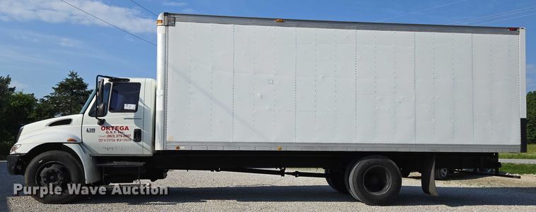 image for item ED2050 2007 International 4300 box truck