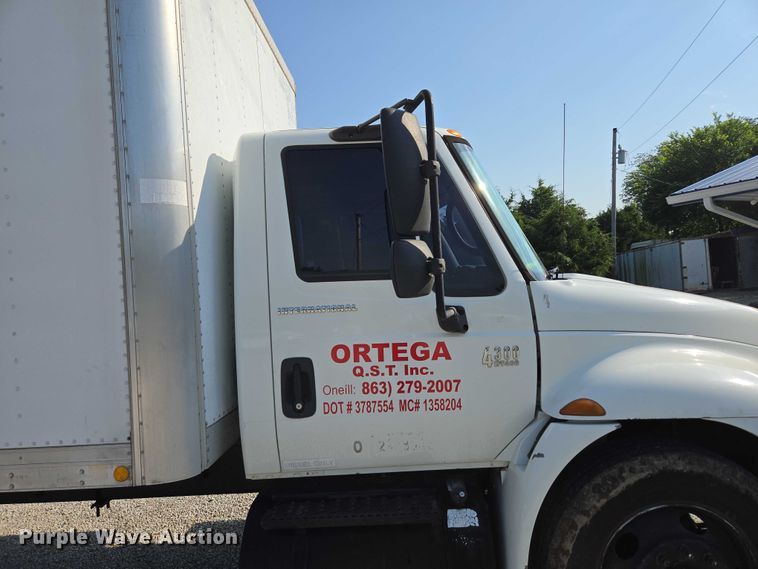 image for item ED2050 2007 International 4300 box truck