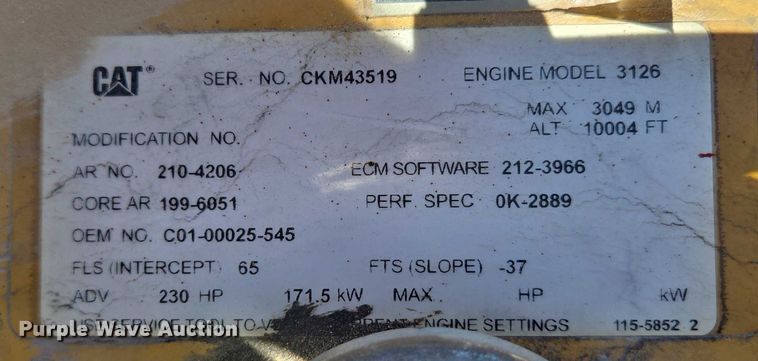 image for item ED2118 2002 Freightliner FL70 street sweeper truck