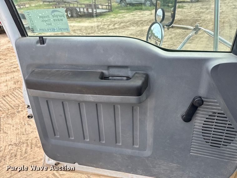 image for item ED5741 2011 Ford F650 Super Duty XL flatbed truck