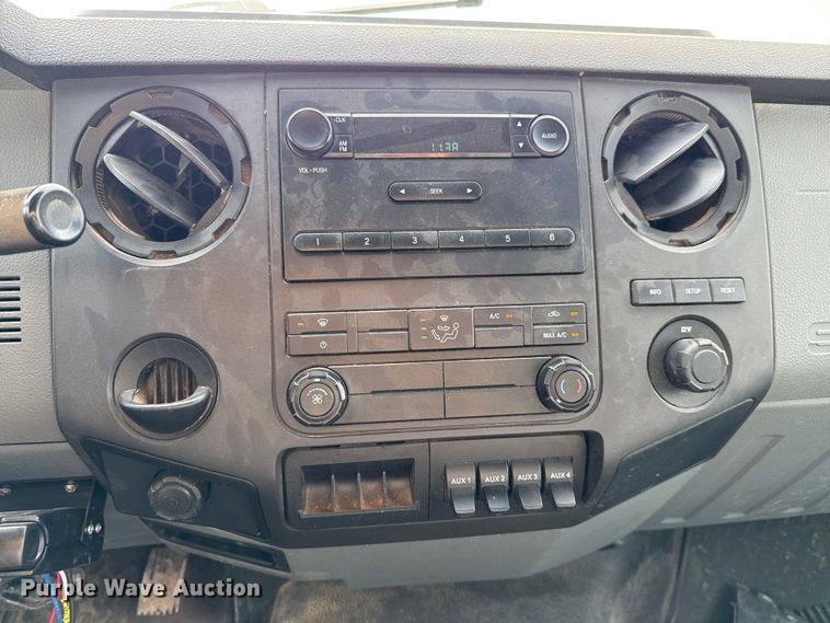 image for item ED5741 2011 Ford F650 Super Duty XL flatbed truck