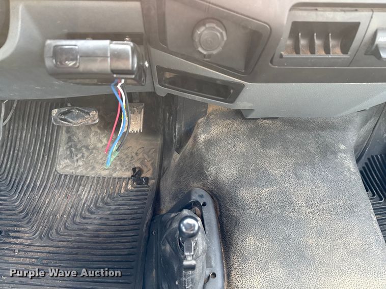 image for item ED5741 2011 Ford F650 Super Duty XL flatbed truck