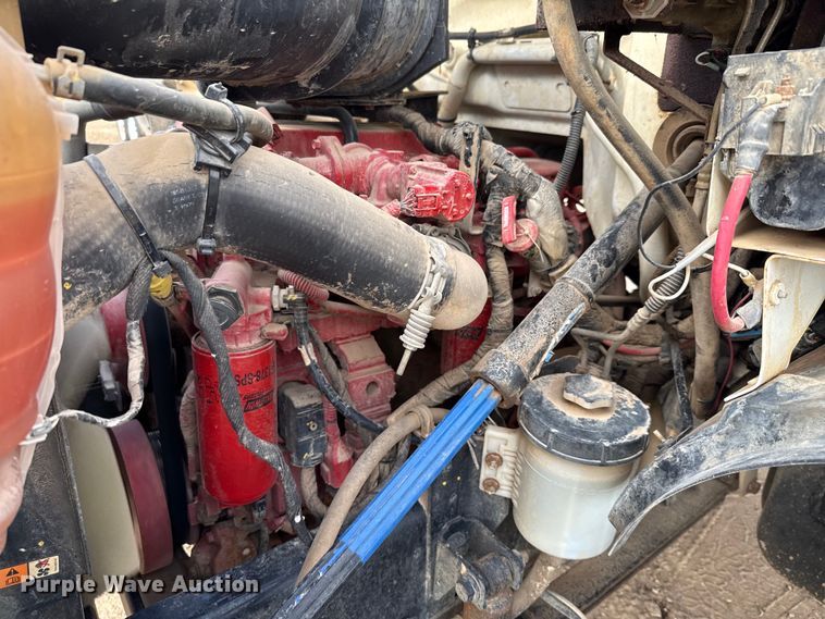 image for item ED5741 2011 Ford F650 Super Duty XL flatbed truck