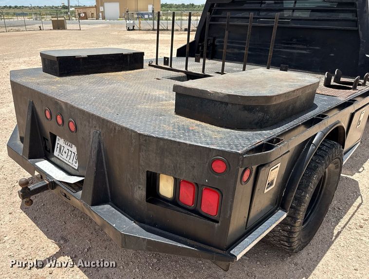image for item ED5752 2007 Dodge Ram 3500 Quad Cab flatbed pickup truck