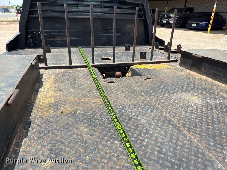 image for item ED5752 2007 Dodge Ram 3500 Quad Cab flatbed pickup truck