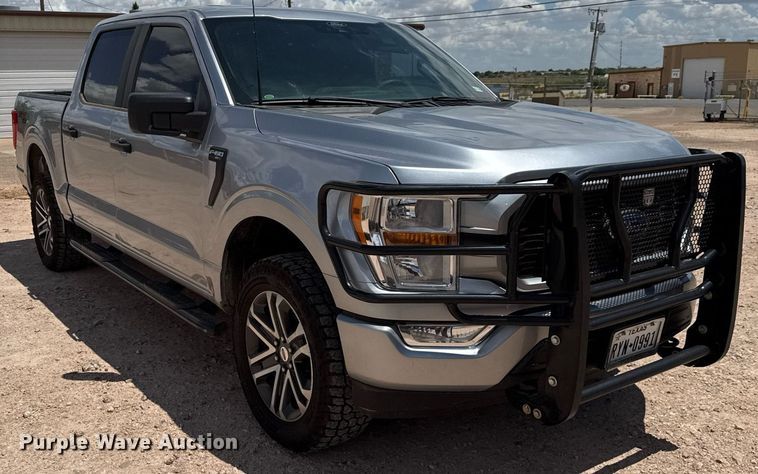 image for item ED5753 2022 Ford F150 STX SuperCrew pickup truck
