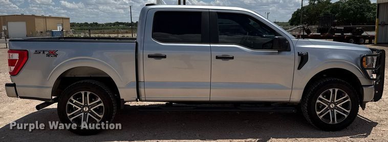 image for item ED5753 2022 Ford F150 STX SuperCrew pickup truck
