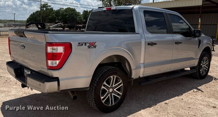 image for item ED5753 2022 Ford F150 STX SuperCrew pickup truck