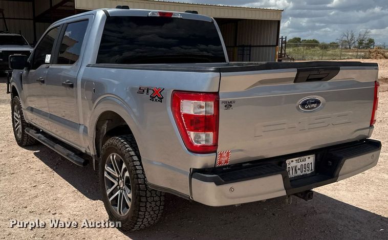 image for item ED5753 2022 Ford F150 STX SuperCrew pickup truck