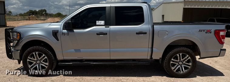 image for item ED5753 2022 Ford F150 STX SuperCrew pickup truck