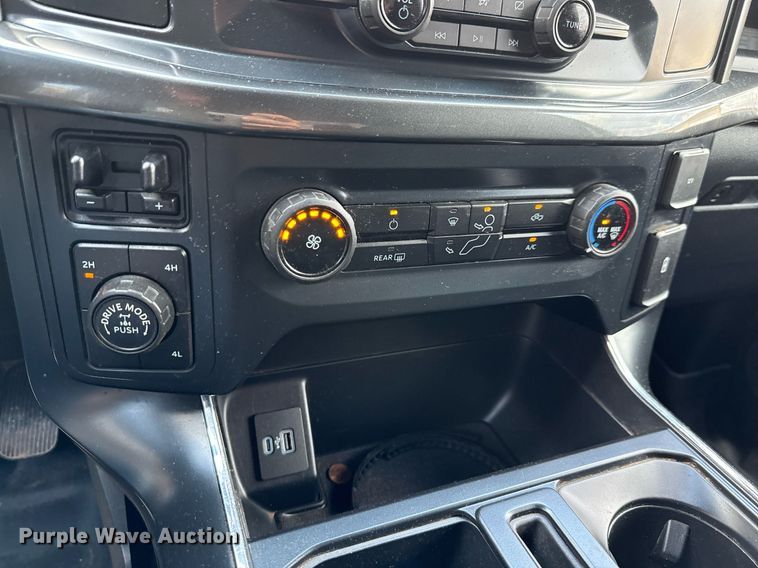 image for item ED5753 2022 Ford F150 STX SuperCrew pickup truck