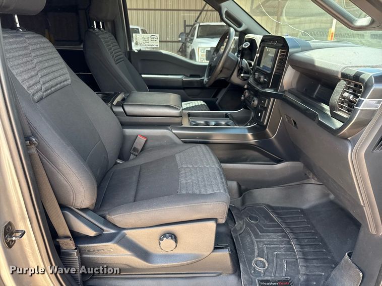 image for item ED5753 2022 Ford F150 STX SuperCrew pickup truck