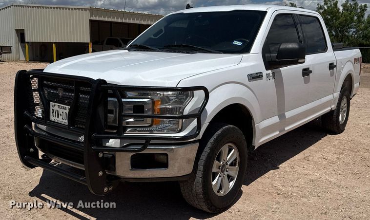 image for item ED5754 2019 Ford F150 XLT SuperCrew pickup truck