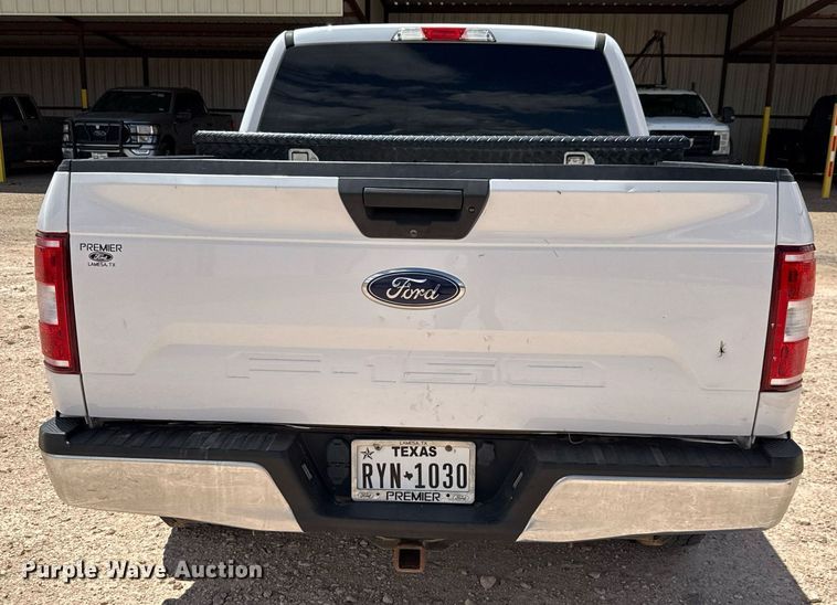 image for item ED5754 2019 Ford F150 XLT SuperCrew pickup truck