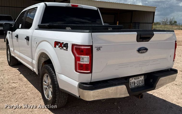 image for item ED5754 2019 Ford F150 XLT SuperCrew pickup truck