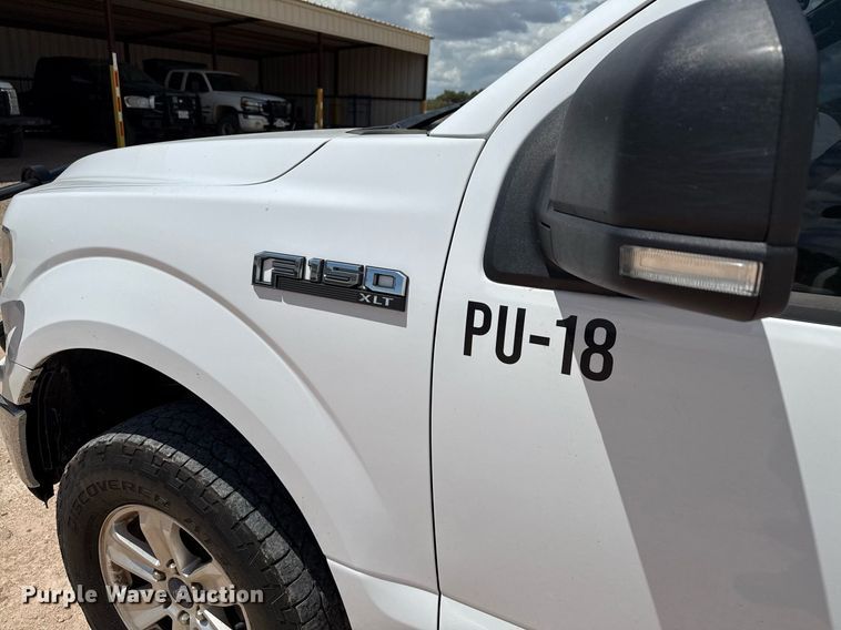 image for item ED5754 2019 Ford F150 XLT SuperCrew pickup truck