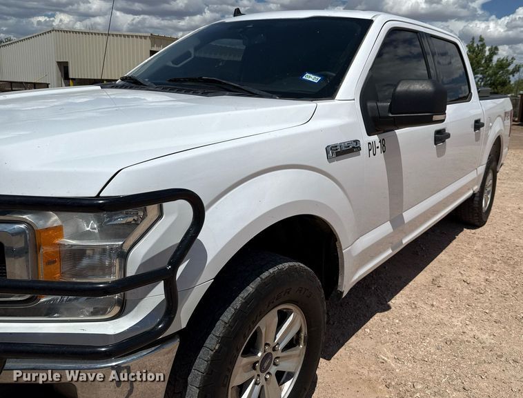 image for item ED5754 2019 Ford F150 XLT SuperCrew pickup truck